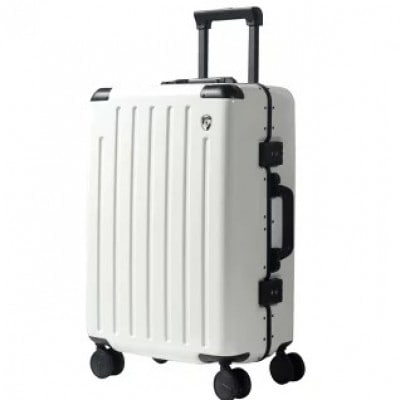PC7000スーツケースLシルクホワイト(PC7000_26swne)　G515