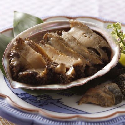 天然黒あわびのくえだし柔らか煮(大)詰合せ