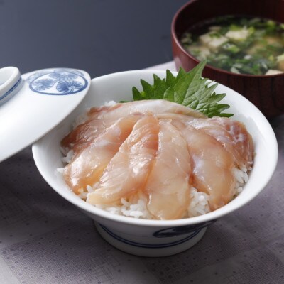 クエ漬け丼(海仙漬)とクエ茶漬け