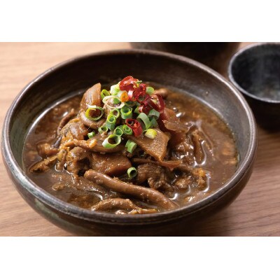 クエもつ味噌煮(クエだし仕立て)