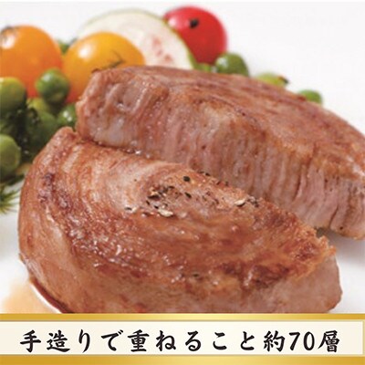 【毎月定期便】黒豚ロールステーキ 8個入全12回