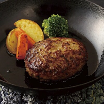 お肉屋さんの自家製ハンバーグ5個とデミソース