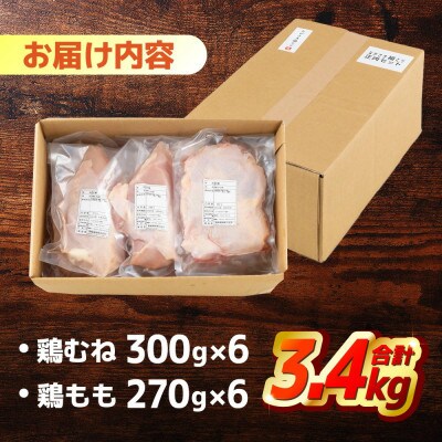 【毎月定期便】ながさき福とり　正肉セット全12回