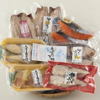 【毎月定期便】丸富の干物・西京漬「七福神」【丸富水産】全6回