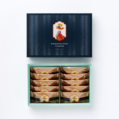 九十九島心ばかりの贈り物24枚・九十九島せんぺいフィナンシェ10個