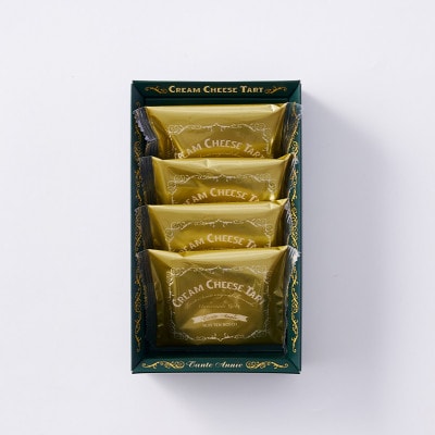 ハウステンボス人気のクリームチーズタルト4個入　5箱セット