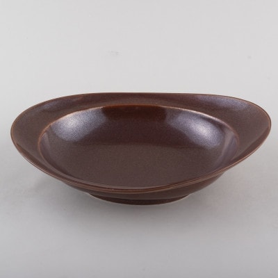 〈嘉祥窯〉みかわちカレー皿(ブリック)