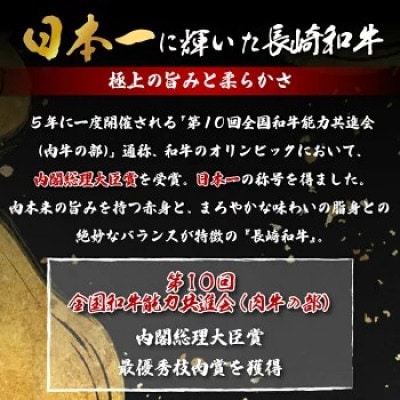 【毎月定期便】長崎和牛肩ロース肉レモンステーキセット 約480g全3回