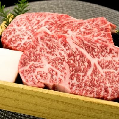 【毎月定期便】長崎和牛ロース芯ステーキ 2枚(各240g)全3回