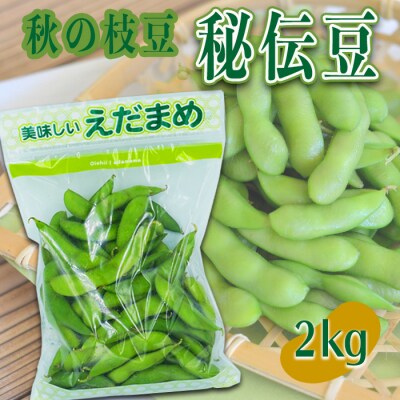 【2023年9月～10月発送】山形秘伝の枝豆「秘伝豆」約2kg_H087(R5)