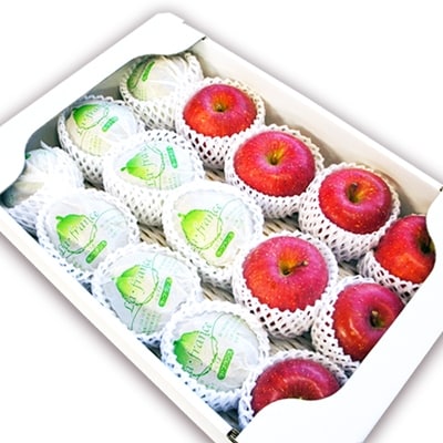 【2026年発送】ラフランス&ふじりんごセット約5kg_H072(R8)