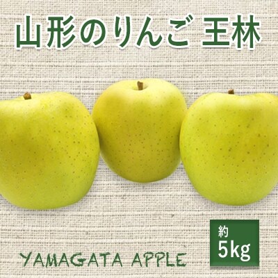 【2023年11月発送】山形のりんご(王林)約5kg_H079(R5)