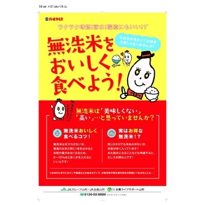 【令和6年産米】JAおきたま「無洗米はえぬき」15kg_A174(R6)