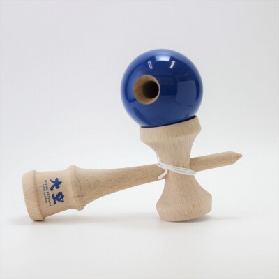 競技用けん玉「大空」ソリッドカラー青_F084
