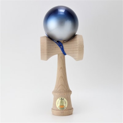 競技用けん玉「大空」Premium 青&銀_F105