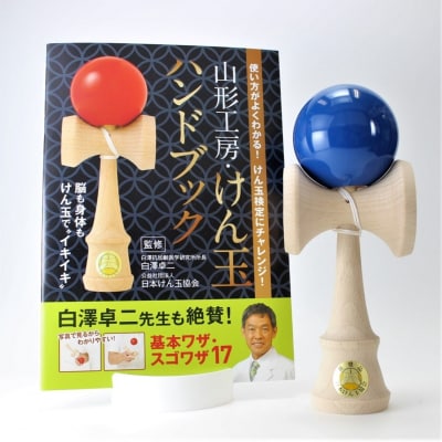 福祉けん玉「大晴」青_F114