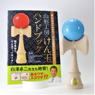 福祉けん玉「大晴」水色_F116