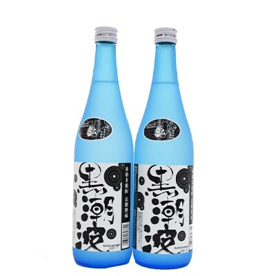 【本格米焼酎・長期熟成】黒潮波720ml×2本セット(九度山町)