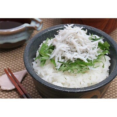 【2022年6月下旬発送】茹でたて釜揚げしらす　1kg箱入り＜冷凍＞　