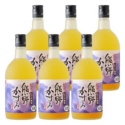 【九度山町】にごり梅酒 熊野かすみ 6本セット
