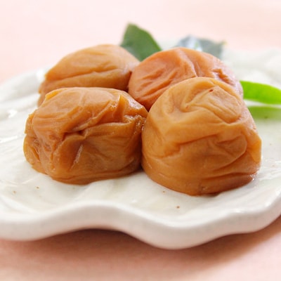 紀州南高梅　桃風味梅干　500g　ご家庭用