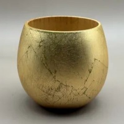 エッグカップ　金箔貼り