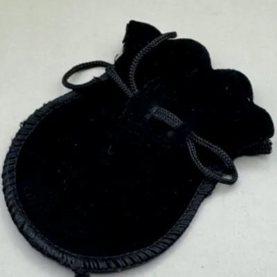 箸置き　小判　銀箔グラデーションブラウン