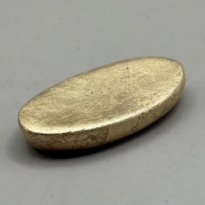 箸置き　小判　箔貼り金
