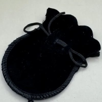 箸置き　小判　箔貼り銀