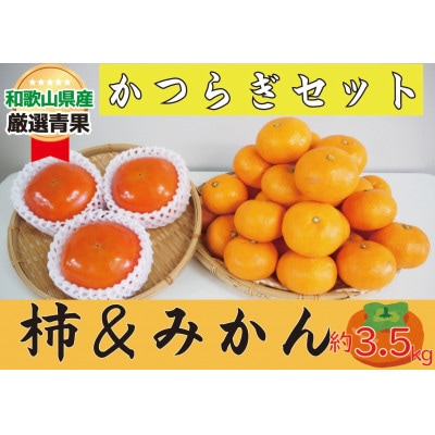 かつらぎセット(みかん&柿)約3.5kg【2026年11月中旬から2026年12月上旬発送】