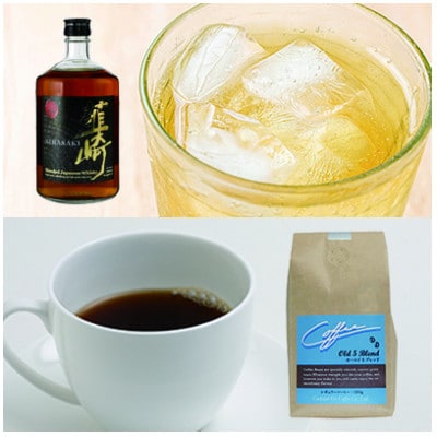 韮崎ウイスキー&コーヒー「オールド5ブレンド」セット(粉)