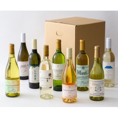 白ワイン好き必見!白ワイン9本 飲み比べセット　750ml×8本　720ml×1本