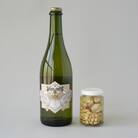 甲州スパークリングと「マコモダケ・大豆」のピクルスセット