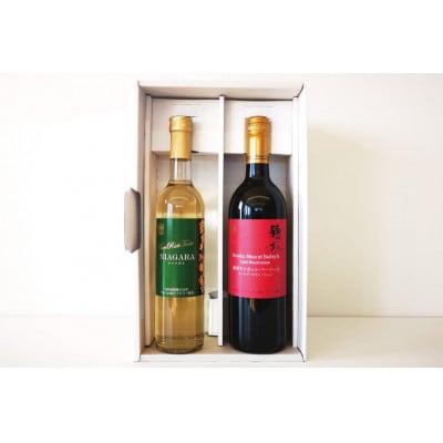 ワイン 白 赤マルスワイン2本セット ～春の陣～　本坊酒造 マルス穂坂ワイナリーからお届け