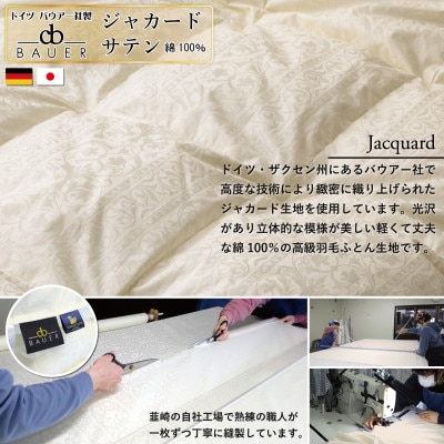 【春夏用】アイダーダウン98% 羽毛布団 肌掛け シングル アイダーダック アイスランド産 日本製