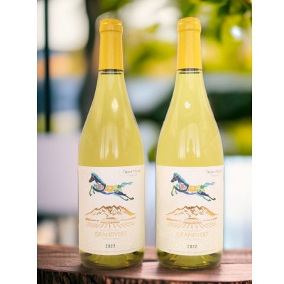 宝結 シャルドネ 2022 白ワイン　750ml×2本セット