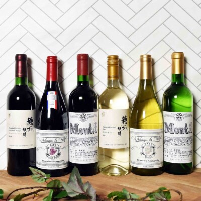 韮崎ワイナリーの飲みくらべ6本セット　NS-0006