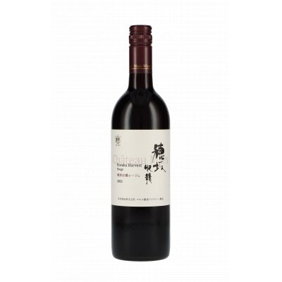 韮崎市産 お手軽ワイン 赤白(各1本)計2本セット NS-0010