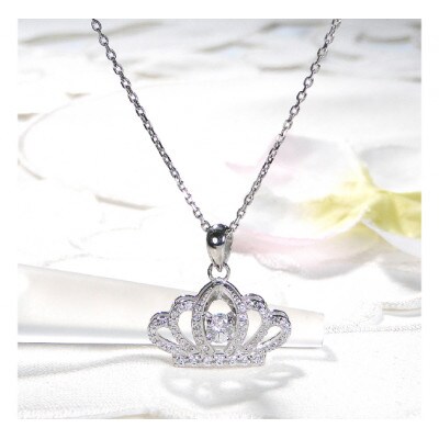 ネックレス プラチナ PT900 ダイヤモンド 0.65ct  ティアラ【f258-pt-d】