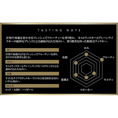 銀座プレミアムブレンデッドウイスキー　銀ラベル(700ml)