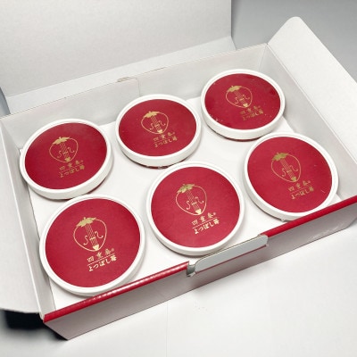 【愛知県・みよし市】ブランドいちご よつぼしアイス(約90g×6個)化粧箱入り