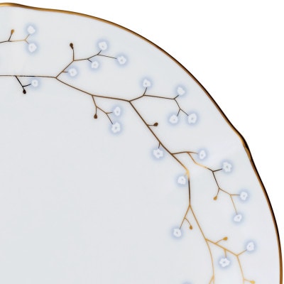 ノリタケ【ホワイトベル】21.5cmプレートペア