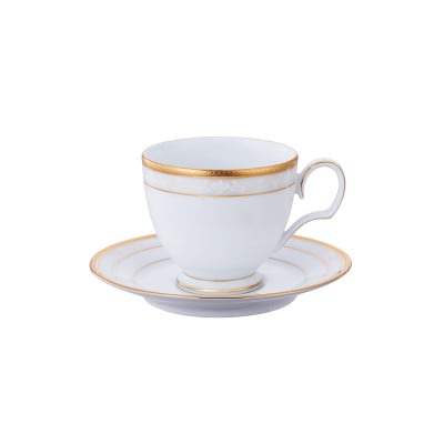 ノリタケ【ハンプシャーゴールド】カップ&ソーサー　5客