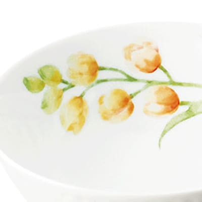 ノリタケ【あづまの路】14cmボウルセット(5個)(絵変り)