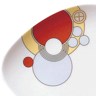 ノリタケ【フランク・ロイド・ライト インペリアル】菱形プレートペア