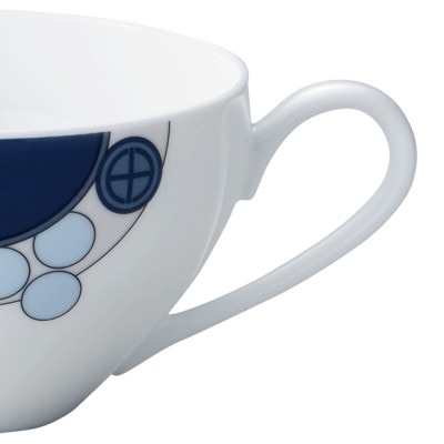 ノリタケ【フランク・ロイド・ライト インペリアルブルー】カップ&ソーサー