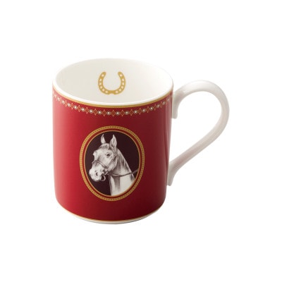 ノリタケ【コレクターズマグカップ】ホース