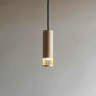 SHINK。　Cuda lamp/ blast　(クーダランプ/表面ブラスト仕上)照明器具