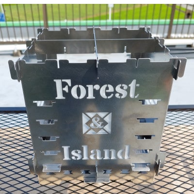 コンパクト焚き火台  「Forest&Island」  M.S.S model-02
