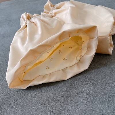 ベビー袴 80 SIZE 雲取り文様×ベージュの袴